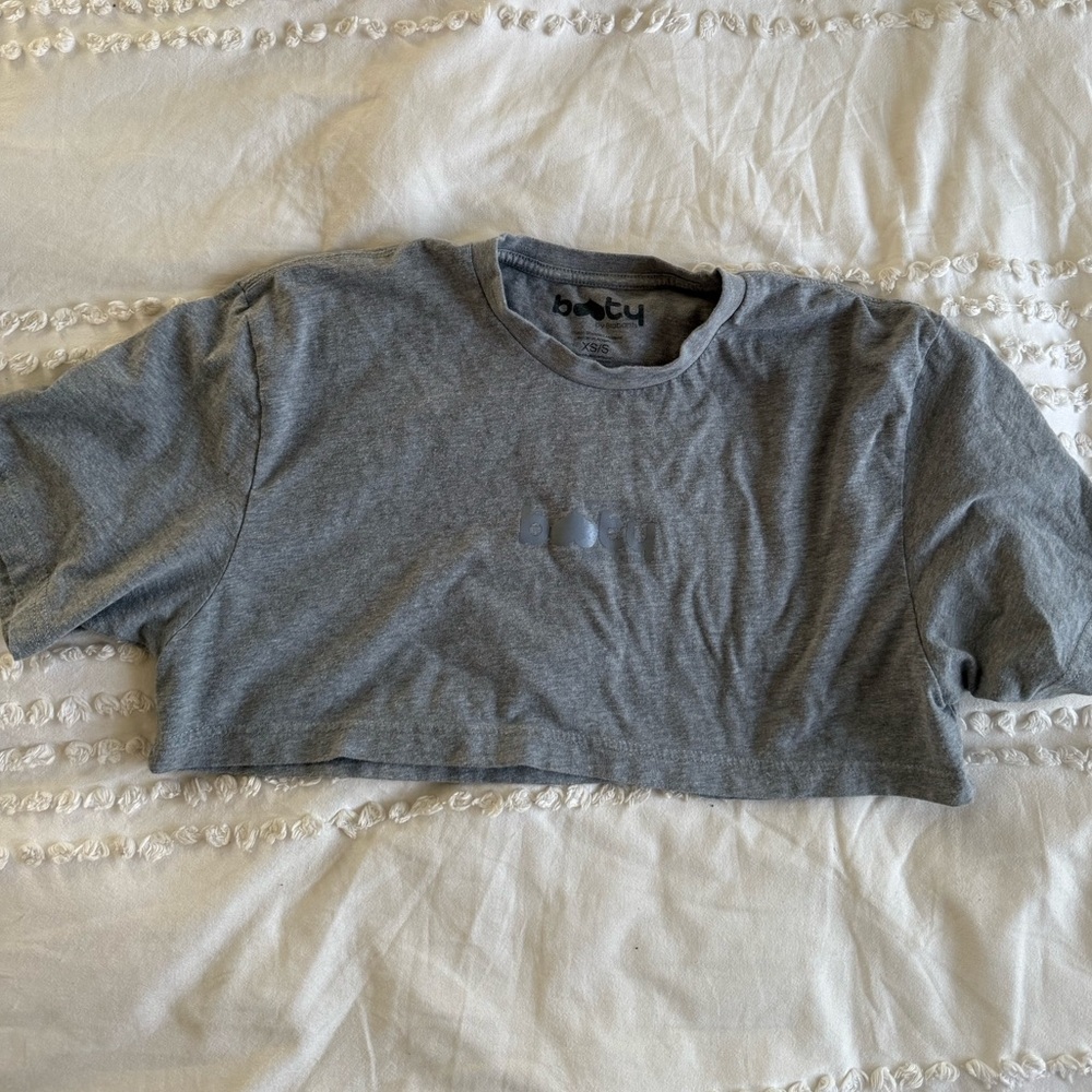 Booty By Brabants Gray Crop Top
